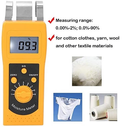 Máy đo độ ẩm bông, vải , sợi - Model: DM200T
