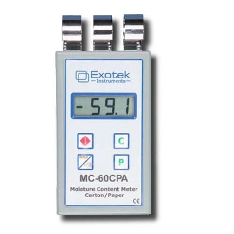Máy đo độ ẩm giấy Exotek MC-60CPA – Chính xác cao, thiết kế cầm tay