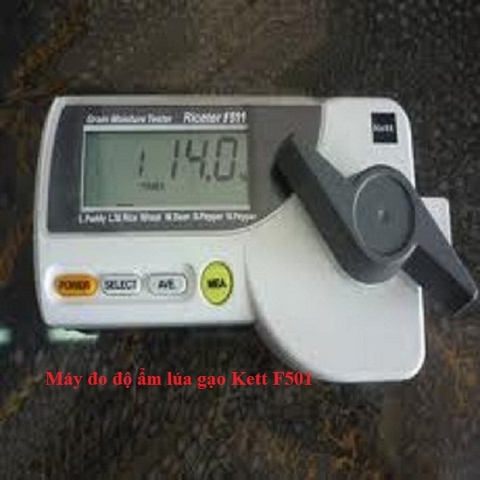Máy đo độ ẩm lúa gạo Kett F501 Nhật Bản