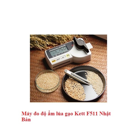 Máy đo độ ẩm lúa gạo Kett F511 Nhật Bản