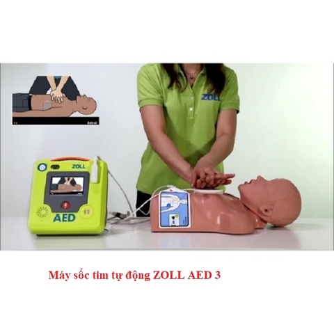 Máy sốc tim tự động ZOLL AED 3
