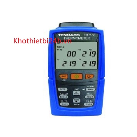 Nhiệt kế 4 Kênh - Tenmars - TM747D