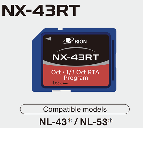 Card phân tích Octave, 1/3 Octave RION NX-43RT