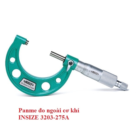 Panme đo ngoài cơ khí INSIZE 3203-275A (250-275mm, độ chia 0.01mm)