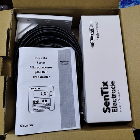Hướng dẫn sử dụng máy đo pH ORP Online Suntex PC-310A
