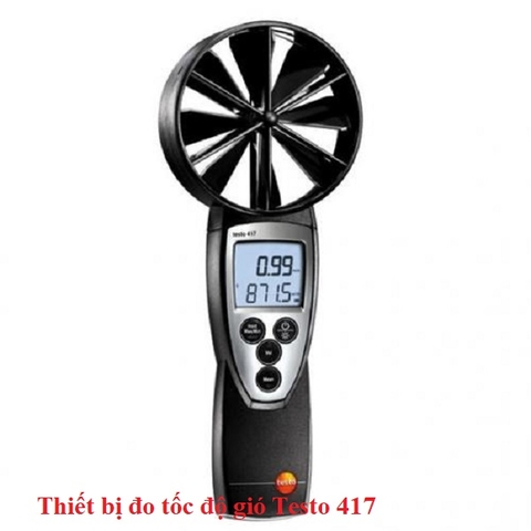 Thiết bị đo tốc độ gió Testo 417