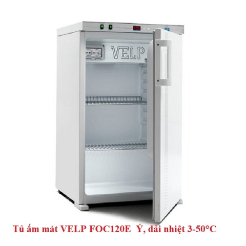 Tủ ấm mát VELP FOC120E  Ý, dải nhiệt 3-50°C