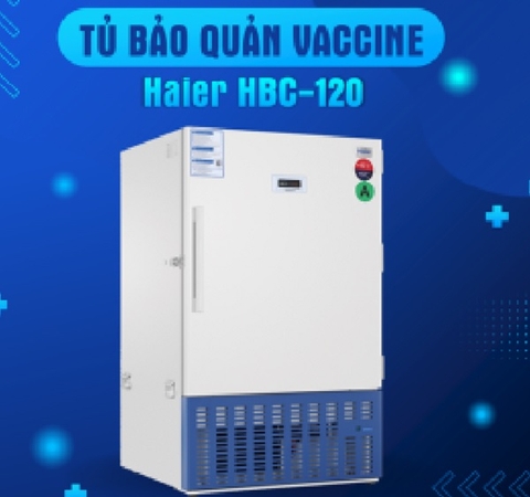 Tủ Trữ Vacxin 120 Lít Haier HBC-120