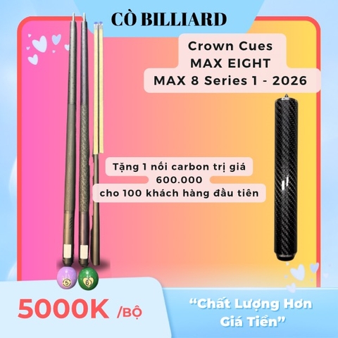 CROWN CUES MAX 8 series 1 2026