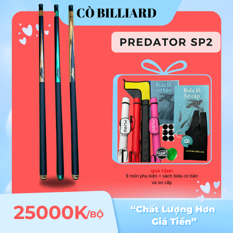 Chuôi cơ bida lỗ PREDATOR SP2 Adventura