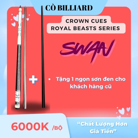 Crown Cues Royal Beasts Series - SWAN