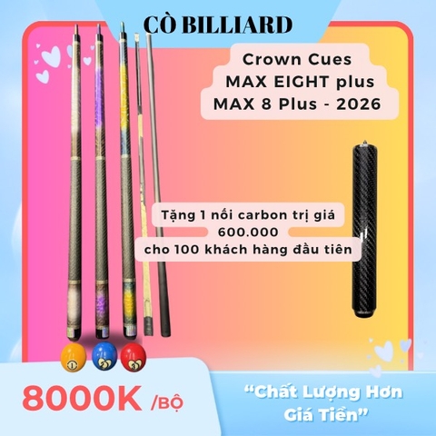 CROWN CUES MAX 8 plus 2026