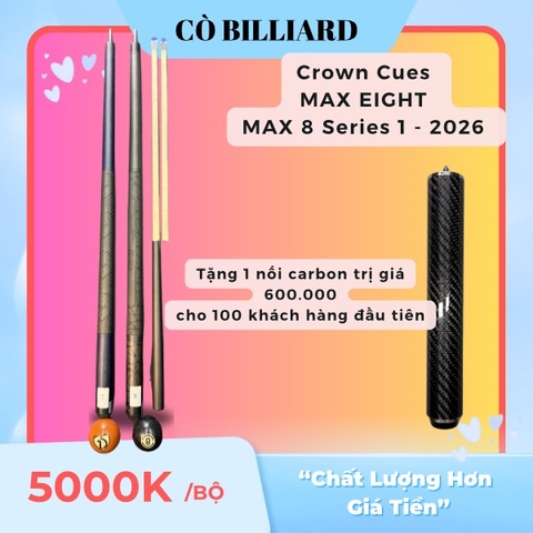 CROWN CUES MAX 8 series 1 2026