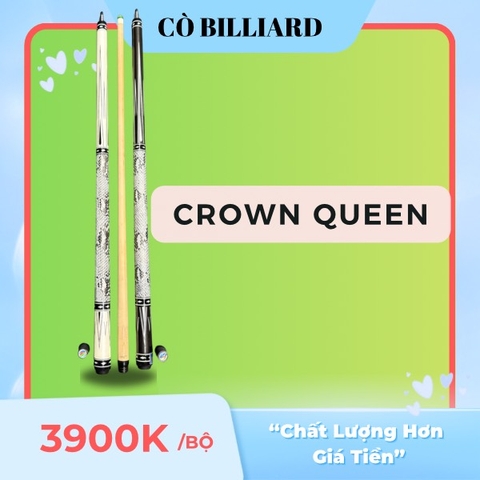 Cơ bida lỗ CROWN CUES QUEEN