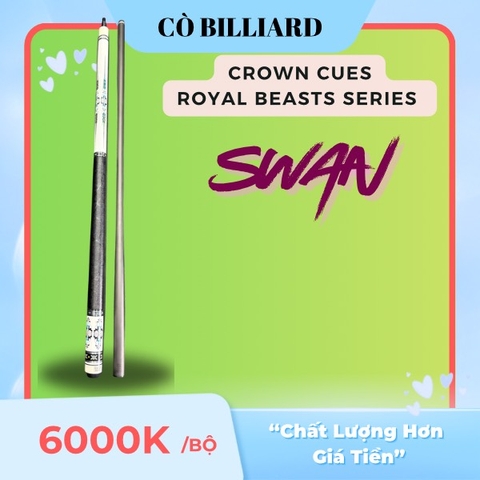 Crown Cues Royal Beasts Series - SWAN