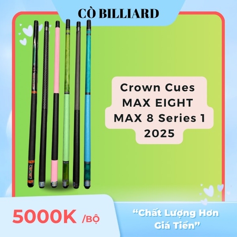 (BEST SELLER) CROWN CUES MAX EIGHT ( max8 )