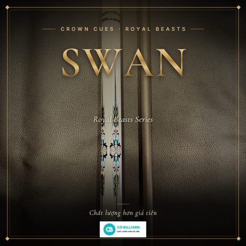 Crown Cues Royal Beasts Series - SWAN