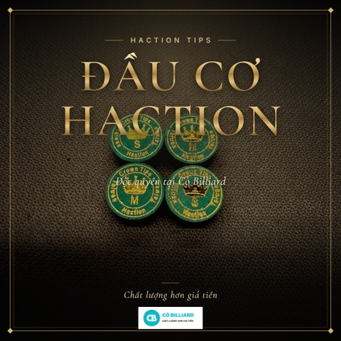 Đầu cơ (tẩy) bida HACTION TIPS ( độc quyền tại Cò Billiard Shop )