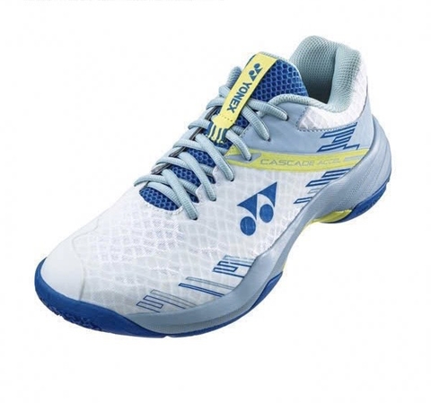 Giày cầu lông Yonex Cascade Accel - Trắng Xanh