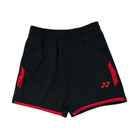 Quần đùi Thể Thao Yonex - Đen Viền Đỏ