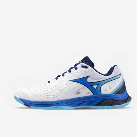 Giày cầu lông Mizuno Wave Fang 2 - Trắng Xanh