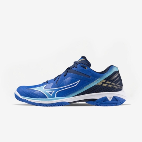 Giày Mizuno Wave Claw 3 - Xanh Trắng