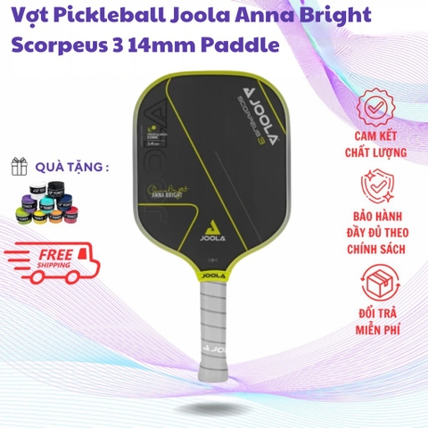 Vợt Pickleball JOOLA Anna Bright Scorpeus 3 14mm