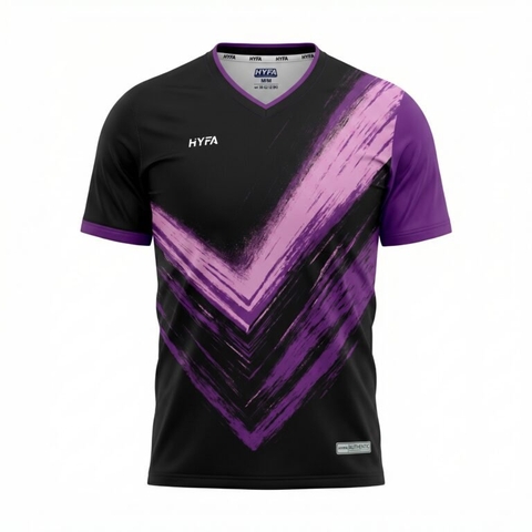 Áo Hyfa Vector Collection Đen Tím