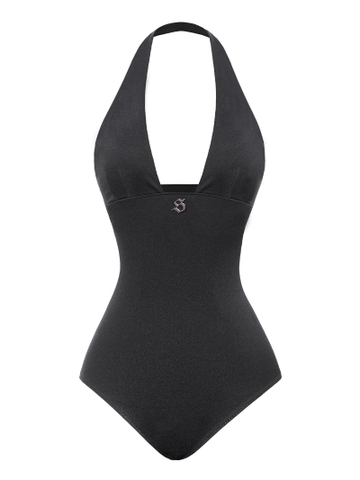 SISTERS Bodysuit cổ yếm lưng thấp Orion