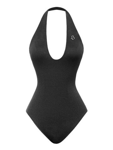 SISTERS Bodysuit cổ yếm khoét ngực Polaris