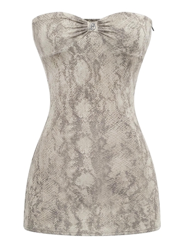 SISTERS Xiomara Dress - Xám
