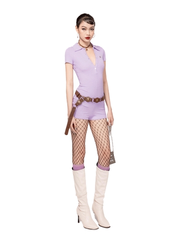 Sisters Jump đùi cổ bẻ Mallorie