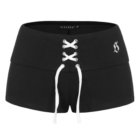 Sisters Quần đùi lưng lật đan dây Colleen