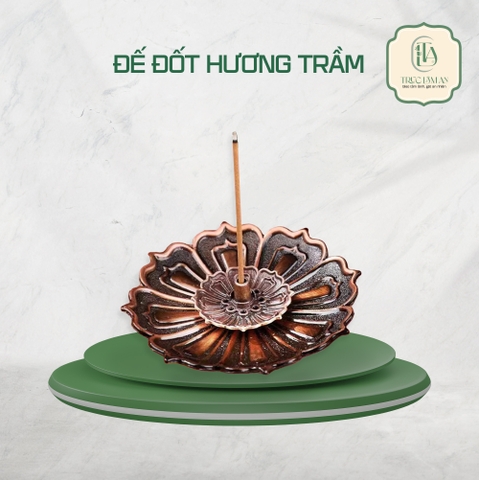 Khay Trầm Hoa Sen