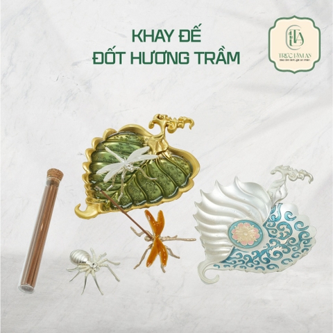 BỘ KHAY VÀ NHANG TRẦM