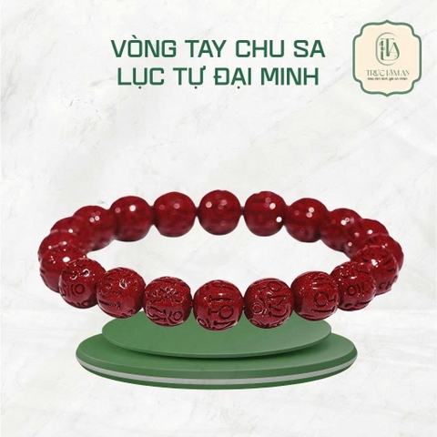 VÒNG TAY CHU SA LỤC TỰ ĐẠI MINH