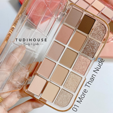 Bảng phấn mắt Fwee Mood More Than Palette - 01 More Than Nude