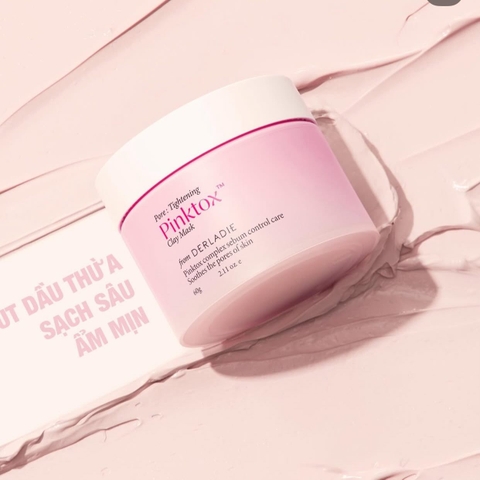 Mặt Nạ Đất Sét Derladie Hút Dầu Kiểm Soát Nhờn 60g