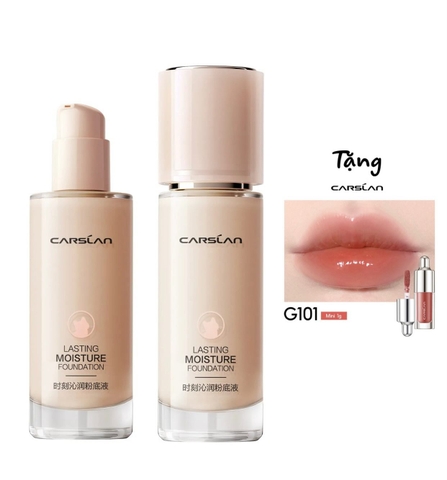 [ TẶNG SON MINI 1g ] Kem Nền Ẩm Mịn Lâu Trôi Carslan Lasting Moisture Foundation 30g