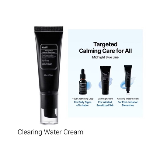 MINI 20G - [ BẢN MỚI ]  - Kem dưỡng Klairs Blue CLEARING WATER CREAM