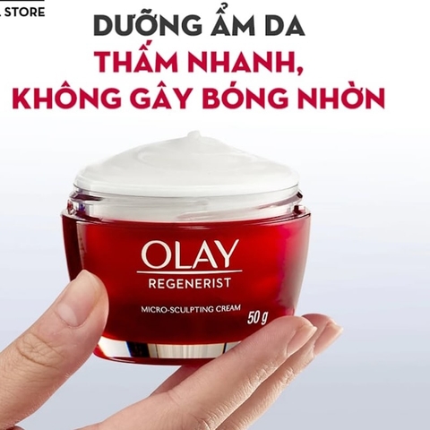Kem Dưỡng Ẩm Ban Đêm Ngừa Lão Hóa Da Olay Regenerist Micro-Sculpting Cream Night 50g