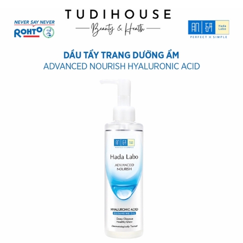 Dầu tẩy trang dưỡng ẩm Hada Labo Advanced Nourish Hyaluron Cleasing Oil 200ml