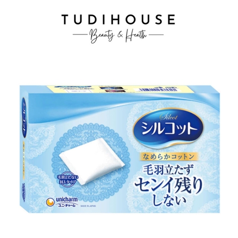 Bông Tẩy Trang Silcot Cơ Bản Hộp 82 Miếng Silcot Velvety Touch Cotton