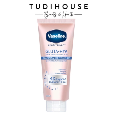 Sữa Dưỡng Thể Vaseline Gluta-Hya NIACINAMDIDE TONE UP 300ML
