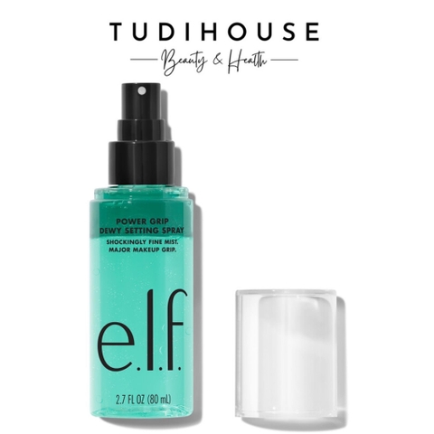 Xịt Giữ Lớp Trang Điểm ELF Power Grip Dewy Setting Spray 80 ML