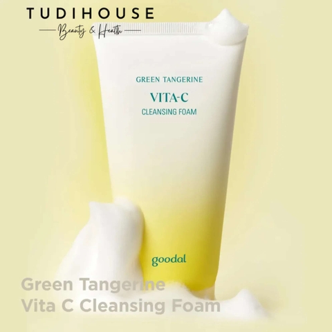 Sữa Rửa Mặt Goodal Green Tangerine Vita C Cleansing Foam 150Ml