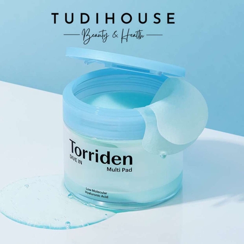 Toner Pad Cấp ẩm, Làm Mềm Mịn Da Torriden DIVE IN Multi Pad (80 miếng)