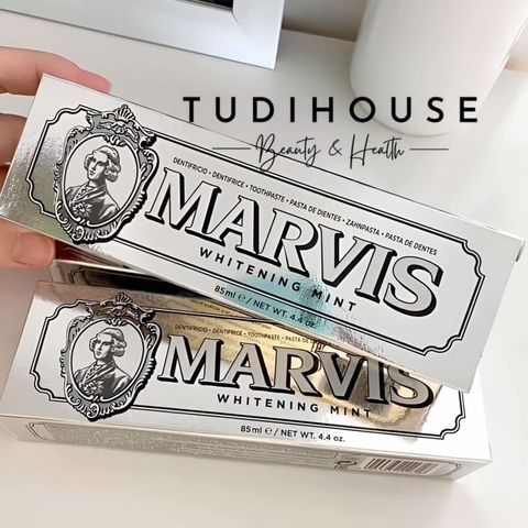 Kem Đánh Răng Marvis Whitening Mint 85ml