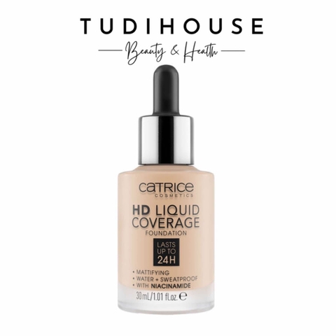 Kem Nền Catrice HD Liquid Coverage Foundation 30ml