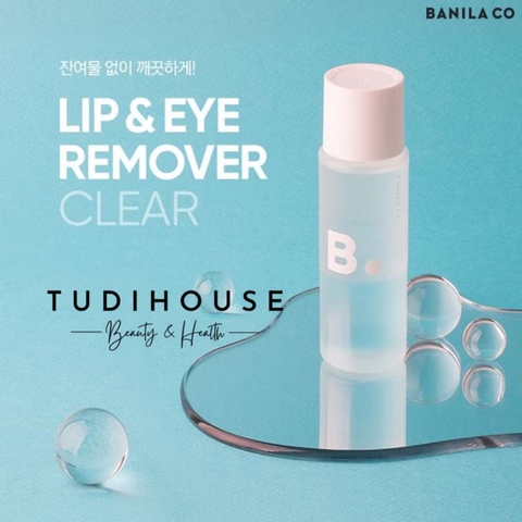 Tẩy Trang Mắt Và Môi B. By Banila Lip & Eye Remover 100ml